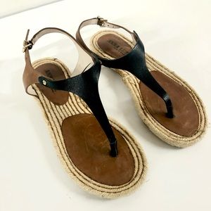Anna Luz leather espadrille sandals